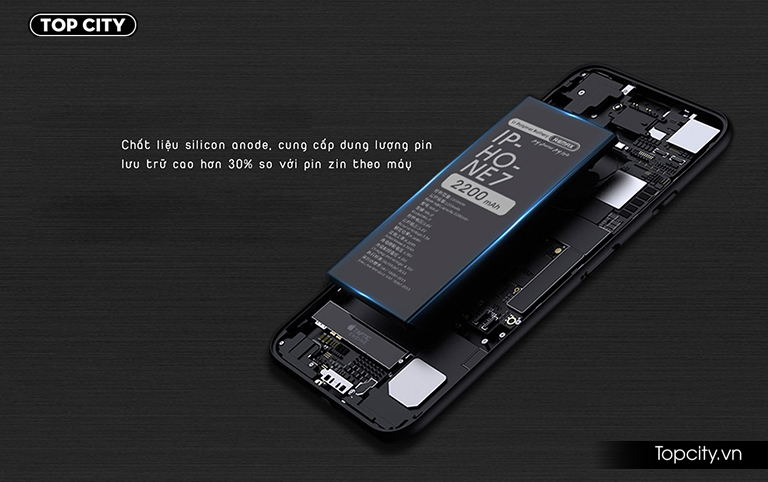 Pin dung lượng cao 3.300mAh cho iPhone 7 Plus chính hãng Remax RPA-i7 - 6